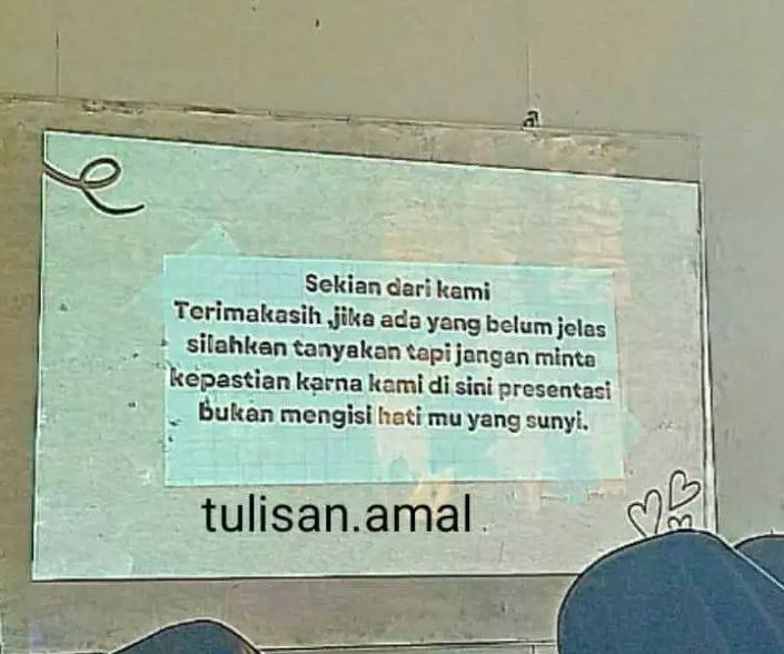 YPH - 3 Tulisan Penutup Presentasi yang Bikin Kelas Mendadak Riuh
